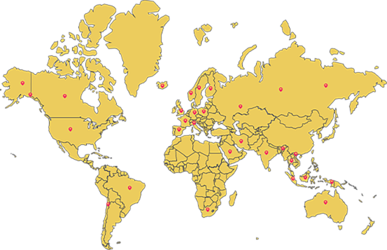 Overseas Sales Outlets