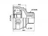 球笼修理包 CV Joint Kit:8K0 498 099 F